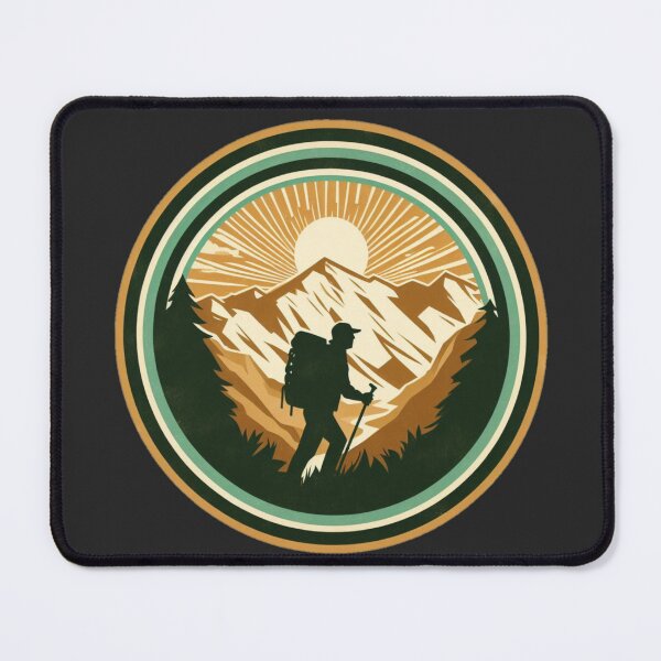 Item preview, The Lone Explorer at sunrise designed and sold by VistaMar.