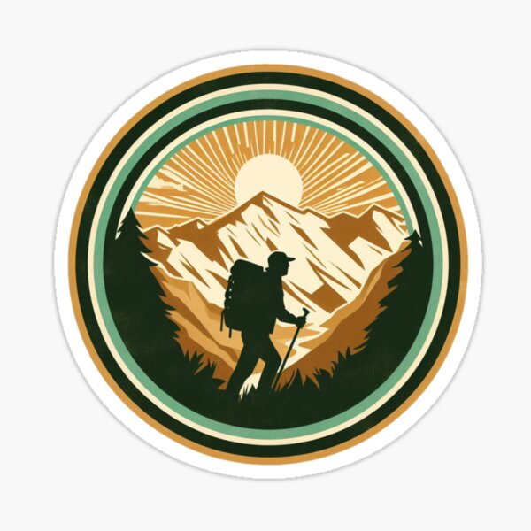 Item preview, The Lone Explorer at sunrise designed and sold by VistaMar.