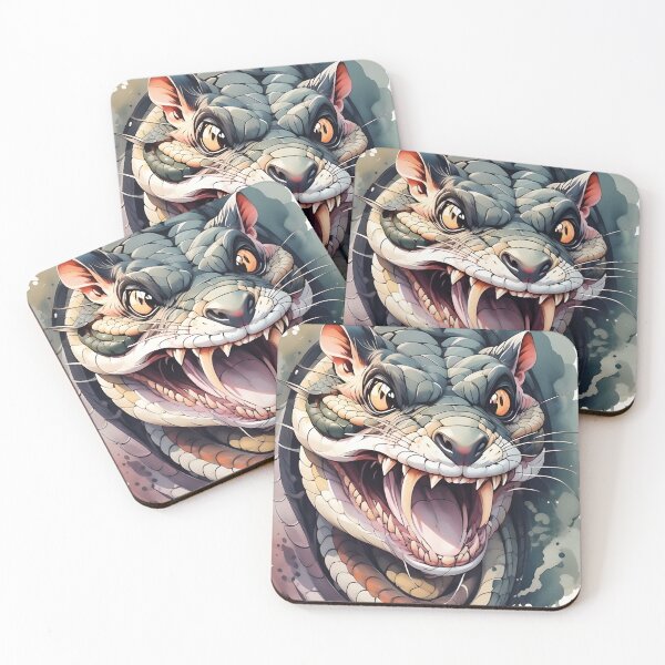 Item preview, Mouse with sharp teeth, looking angry and dangerous  designed and sold by Dilendor.