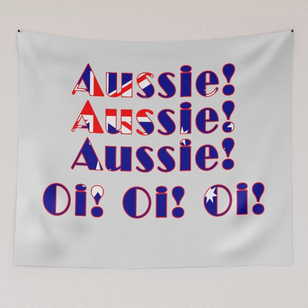 Item preview, Aussie Oi! Flag T-Shirt designed and sold by deanworld.