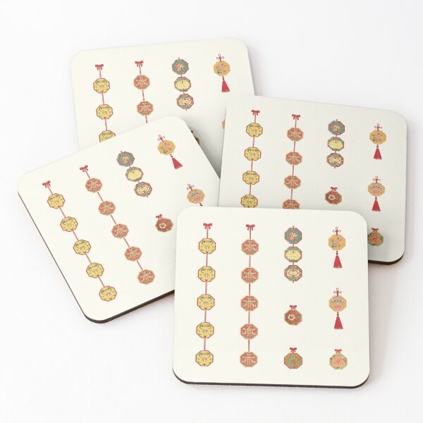 Item preview, Chinese Lucky Charms - Feng Shui, Vintage Patterns  designed and sold by CattDesigns.
