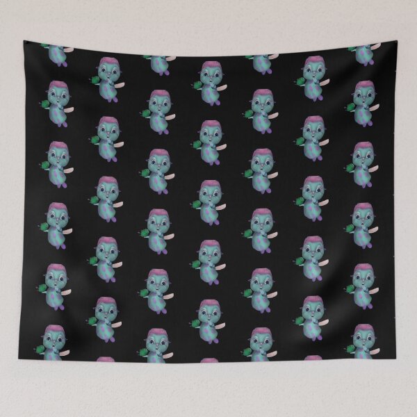 Item preview, Bibble (Fairytopia) Blue and Pink Cartoon Character - Printed Product Image designed and sold by Gatsbird Design.