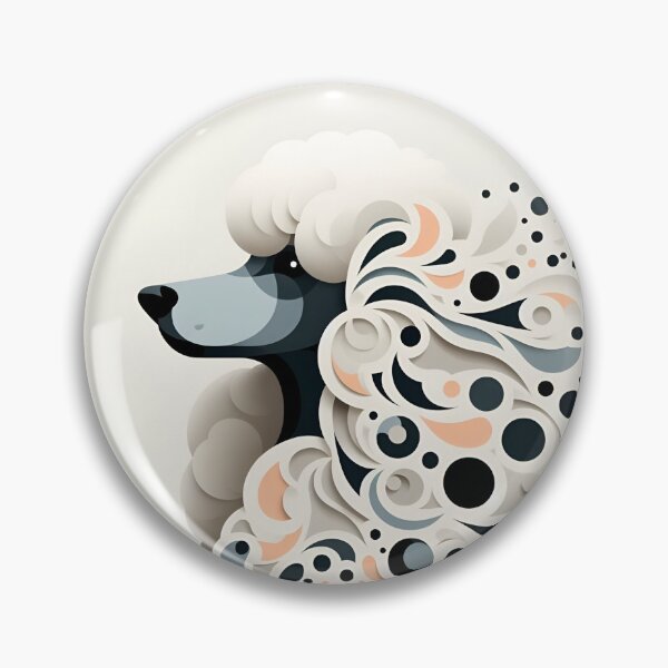 Item preview, Captivating Poodle Elegance designed and sold by PawspectCreate.