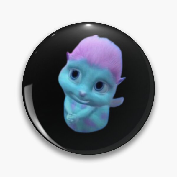 Item preview, Bibble (Fairytopia) Blue and Pink Cartoon Character Design for Products designed and sold by Gatsbird Design.