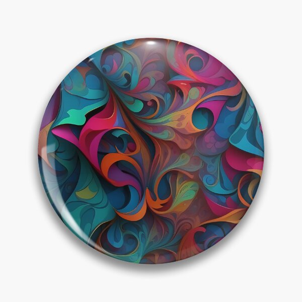 Item preview, Vivid Whorls A Fantasia of Psychedelic Swirls designed and sold by ArtComixHaven.