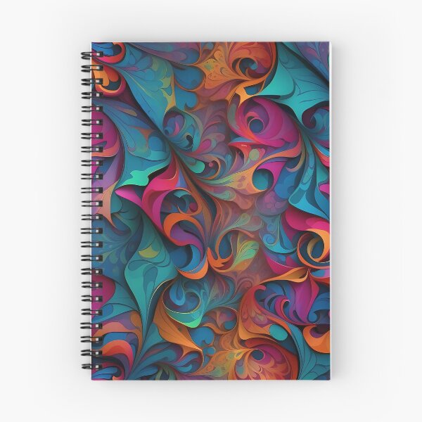 Item preview, Vivid Whorls A Fantasia of Psychedelic Swirls designed and sold by ArtComixHaven.