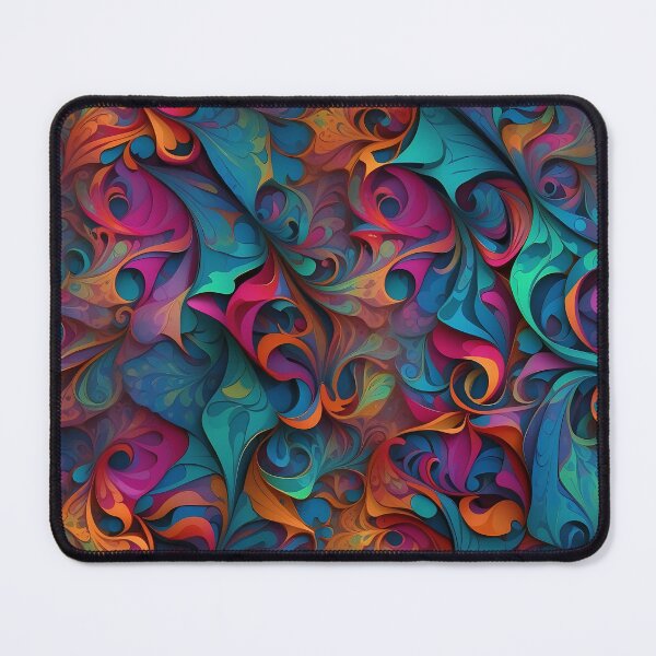 Item preview, Vivid Whorls A Fantasia of Psychedelic Swirls designed and sold by ArtComixHaven.