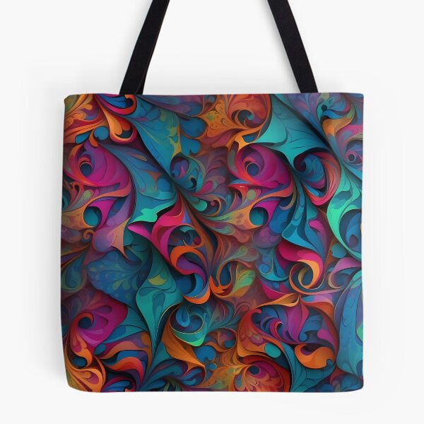 Item preview, Vivid Whorls A Fantasia of Psychedelic Swirls designed and sold by ArtComixHaven.