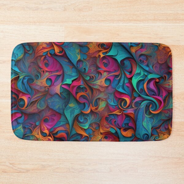 Item preview, Vivid Whorls A Fantasia of Psychedelic Swirls designed and sold by ArtComixHaven.