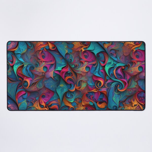 Item preview, Vivid Whorls A Fantasia of Psychedelic Swirls designed and sold by ArtComixHaven.