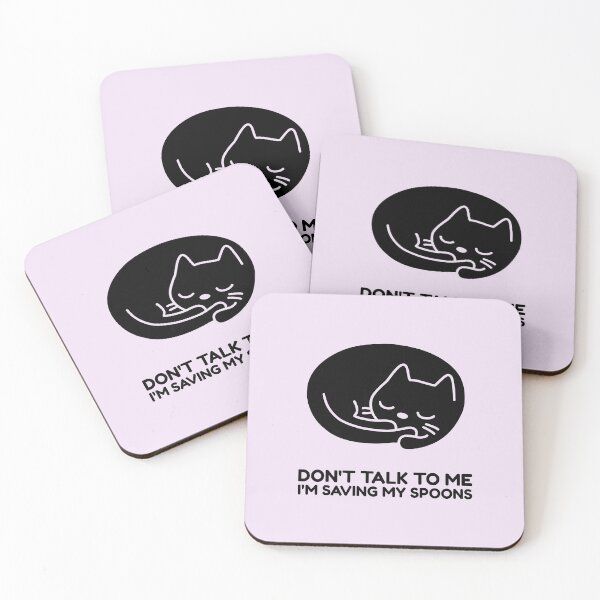 Item preview, Don't talk to me - saving spoons designed and sold by SaraTug.