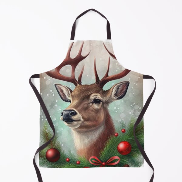 Item preview, Majestic Holiday Spirit: A Deer Friend Wishes You Merry! designed and sold by jgvisualarts.