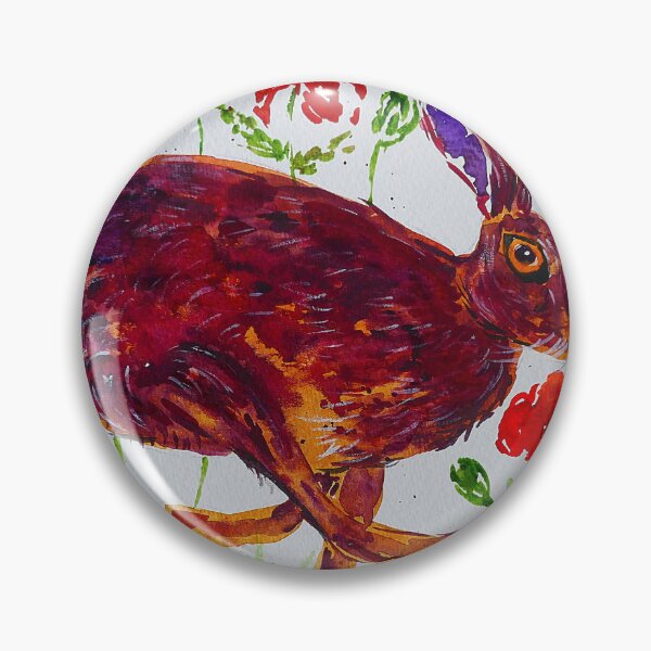 Item preview, Hare Leaping among Poppies  designed and sold by Casimirasart.