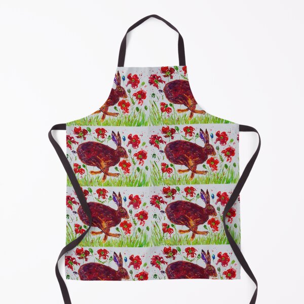 Item preview, Hare Leaping among Poppies  designed and sold by Casimirasart.