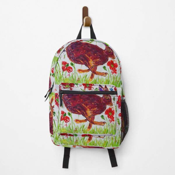 Item preview, Hare Leaping among Poppies  designed and sold by Casimirasart.