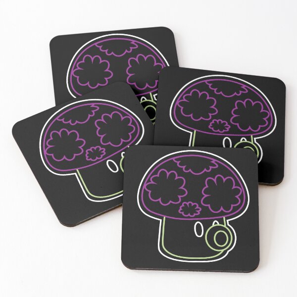 Item preview, Plants Vs Zombies Puff Shroom Neon  designed and sold by McTorcula64.