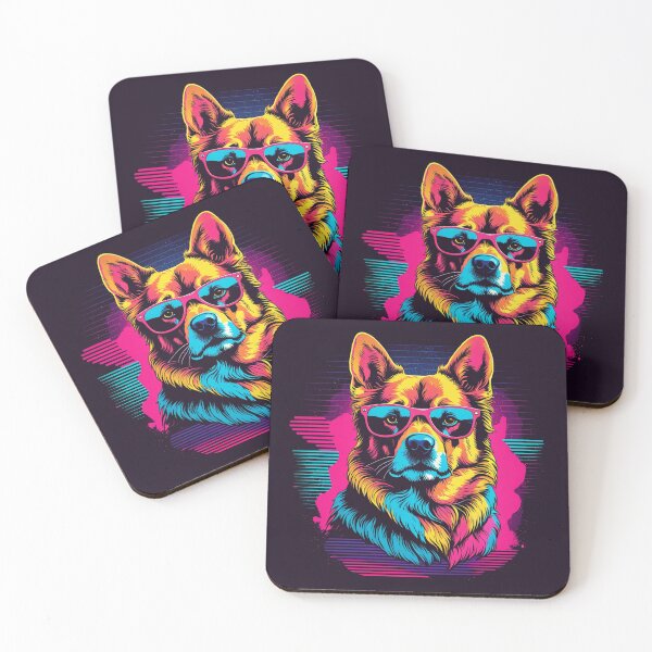 Item preview, When your little dog adopts glasses, every moment of contemplation becomes an opportunity to find beauty designed and sold by Pulsant  Paintings.