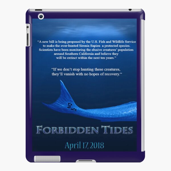 Forbidden Tides Quote Poster iPad Snap Case