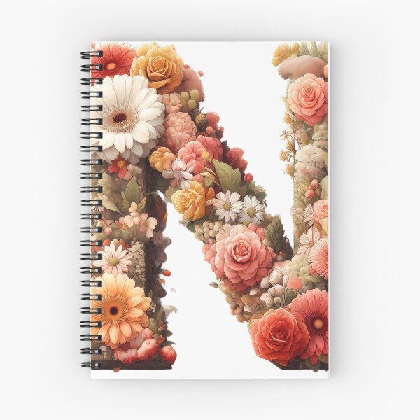 Item preview, Letter “N” containing flowers designed and sold by yeekazar.