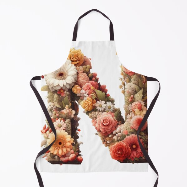 Item preview, Letter “N” containing flowers designed and sold by yeekazar.