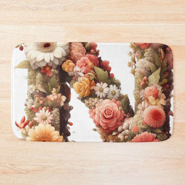 Item preview, Letter “N” containing flowers designed and sold by yeekazar.