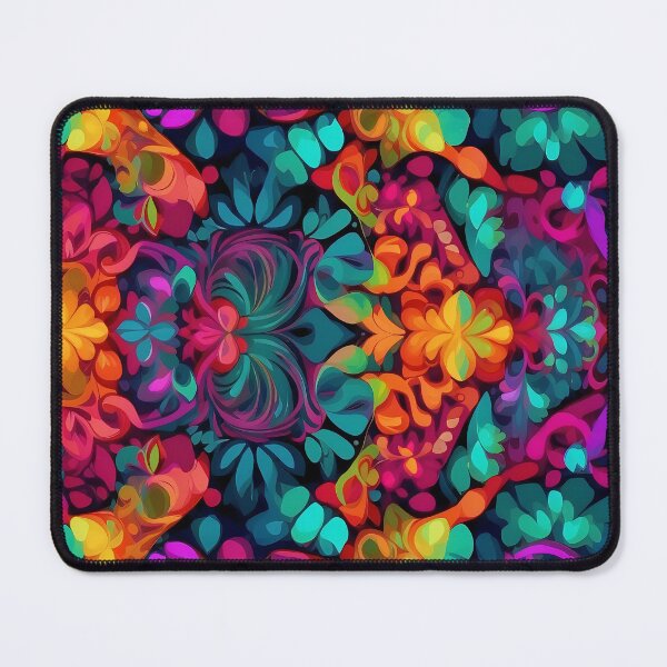 Item preview, Floral Fiesta An Exuberant Dance of Botanical Hues designed and sold by ArtComixHaven.