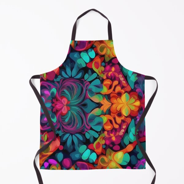 Item preview, Floral Fiesta An Exuberant Dance of Botanical Hues designed and sold by ArtComixHaven.