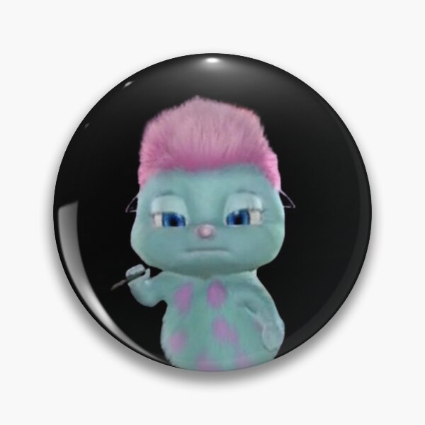 Item preview, Bibble (Fairytopia) Blue and Pink Cartoon Character | Fun Image for Products designed and sold by Gatsbird Design.