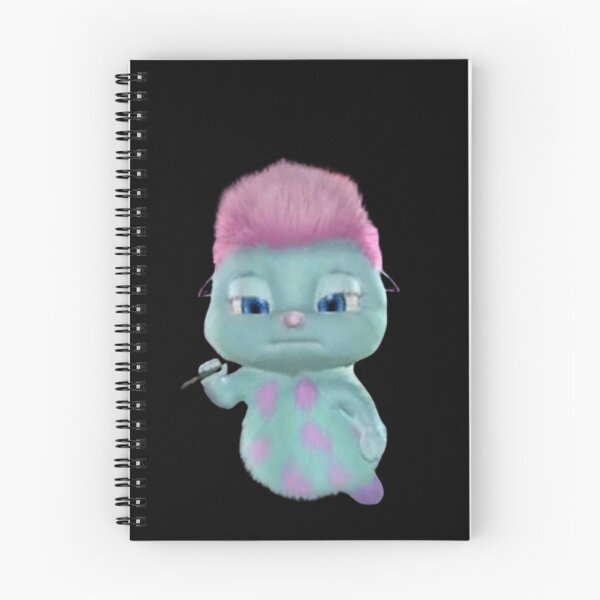 Item preview, Bibble (Fairytopia) Blue and Pink Cartoon Character | Fun Image for Products designed and sold by Gatsbird Design.