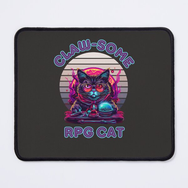 Item preview, Dungeon Meowster - Cute Cat Dungeonmaster RPG Game Shirt Design designed and sold by zax454.