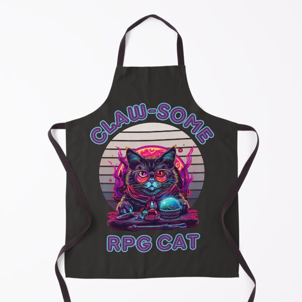 Item preview, Dungeon Meowster - Cute Cat Dungeonmaster RPG Game Shirt Design designed and sold by zax454.