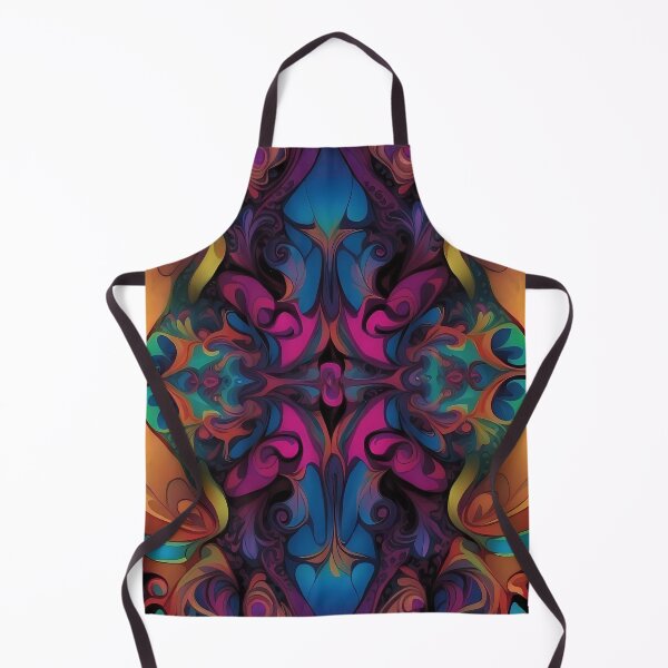 Item preview, Kaleidoscopic Elegance A Symphony of Swirling Colours designed and sold by ArtComixHaven.