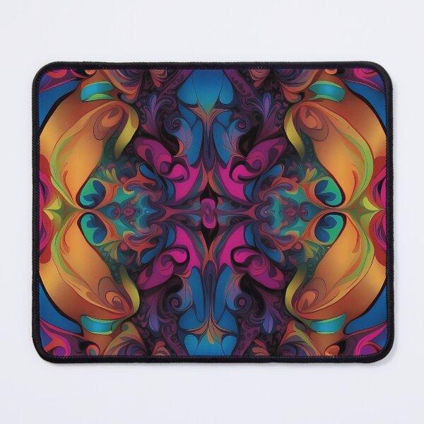 Item preview, Kaleidoscopic Elegance A Symphony of Swirling Colours designed and sold by ArtComixHaven.