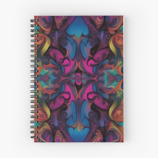 Item preview, Kaleidoscopic Elegance A Symphony of Swirling Colours designed and sold by ArtComixHaven.