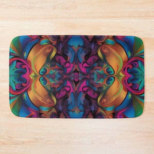 Item preview, Kaleidoscopic Elegance A Symphony of Swirling Colours designed and sold by ArtComixHaven.