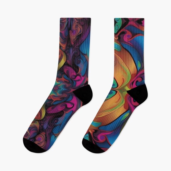 Item preview, Kaleidoscopic Elegance A Symphony of Swirling Colours designed and sold by ArtComixHaven.