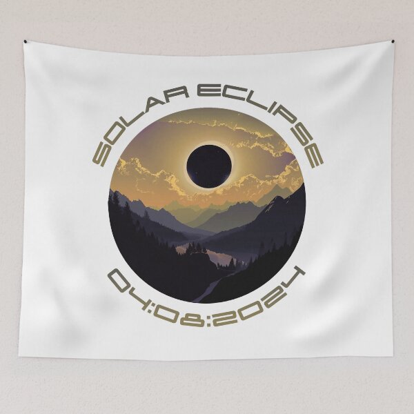 Item preview, Total Solar Eclipse April 8th 2024 designed and sold by ZeptepiTrends.
