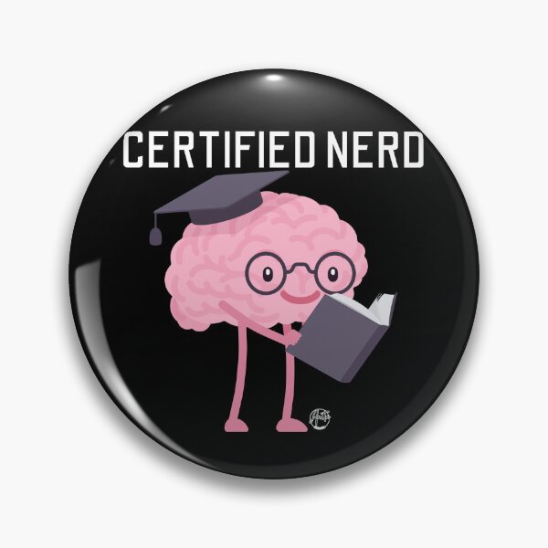 Item preview, Certified Nerd designed and sold by Anita Ohulo.