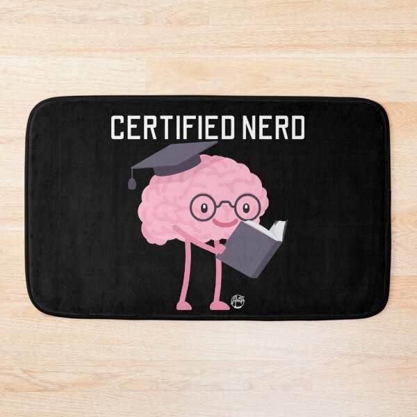 Item preview, Certified Nerd designed and sold by Anita Ohulo.