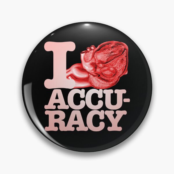 Item preview, I heart accuracy. v.1 designed and sold by x1brett.