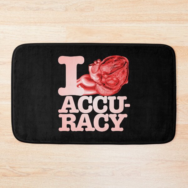 Item preview, I heart accuracy. v.1 designed and sold by x1brett.