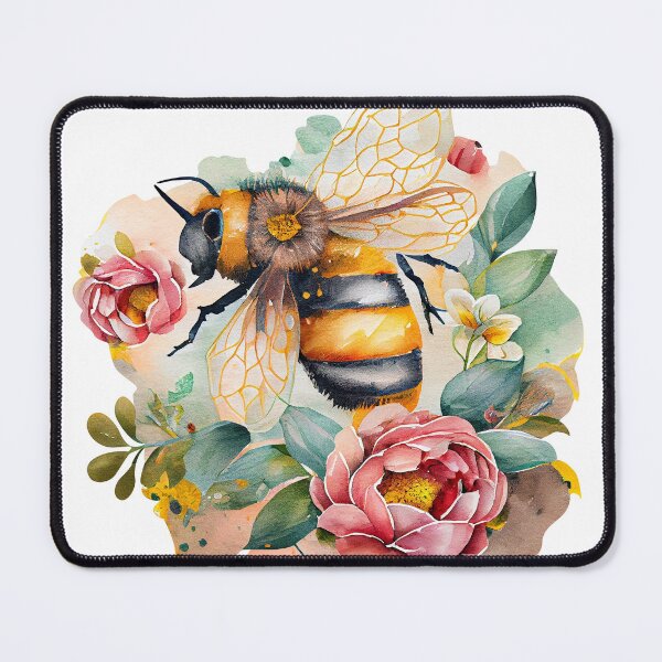 Item preview, Floral Bee designed and sold by ColourCove .