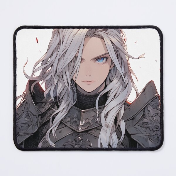 Item preview, Regal Silver Knight Anime Girl designed and sold by bubblegoth.