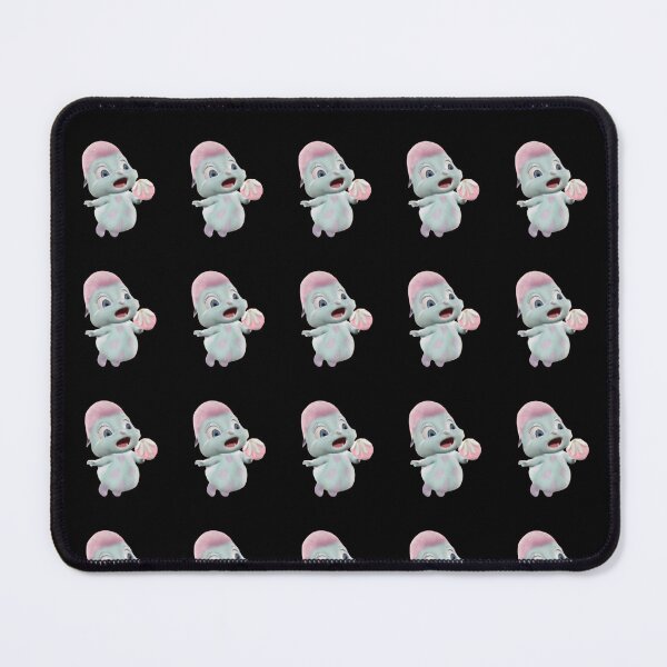 Item preview, Bibble (Fairytopia) Blue and Pink Cartoon Character Print designed and sold by Gatsbird Design.