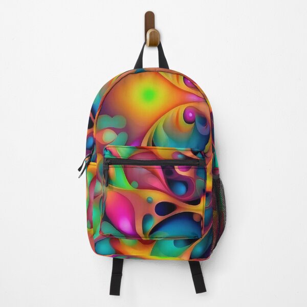 Item preview, Vibrant Visions A Cosmic Dance of Vivid Hues designed and sold by ArtComixHaven.