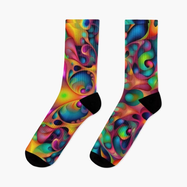 Item preview, Vibrant Visions A Cosmic Dance of Vivid Hues designed and sold by ArtComixHaven.