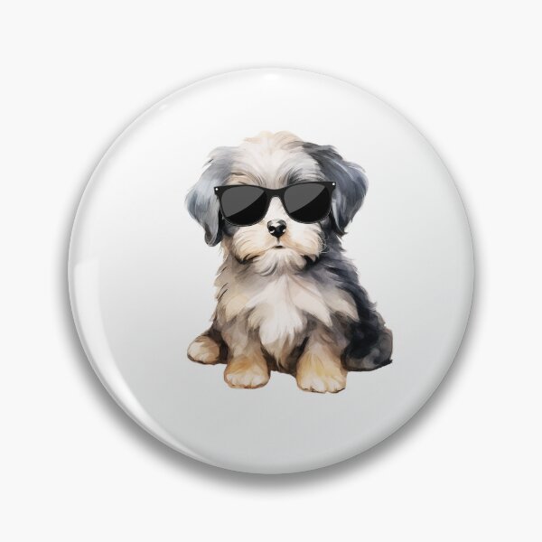 Item preview, Havanese Puppy Wearing Sunglasses designed and sold by TheAnimalZ00.