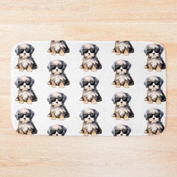 Item preview, Havanese Puppy Wearing Sunglasses designed and sold by TheAnimalZ00.