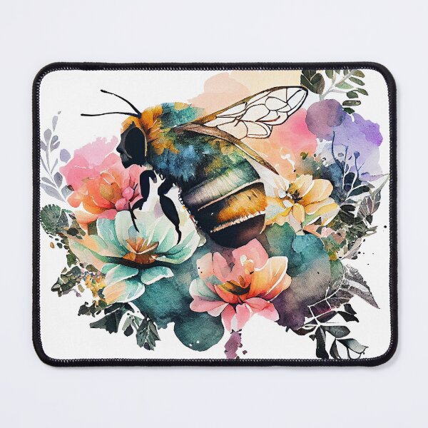Item preview, Floral Bee designed and sold by ColourCove .