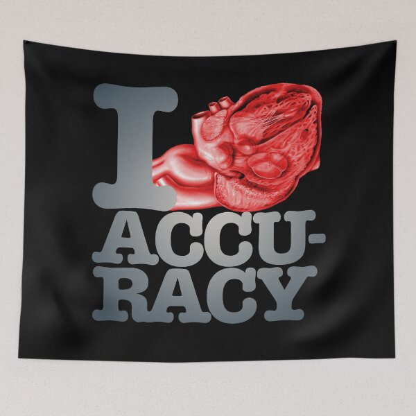 Item preview, I heart accuracy. v.3 designed and sold by x1brett.